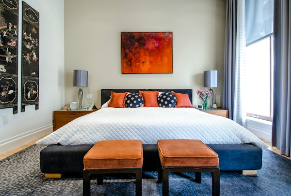 Woven Jacquard bedcover geometric texture