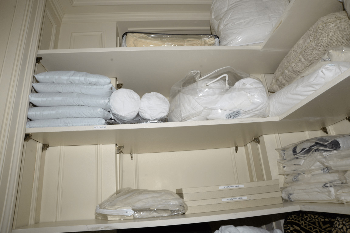 Storing bedding safely during monsoon rains