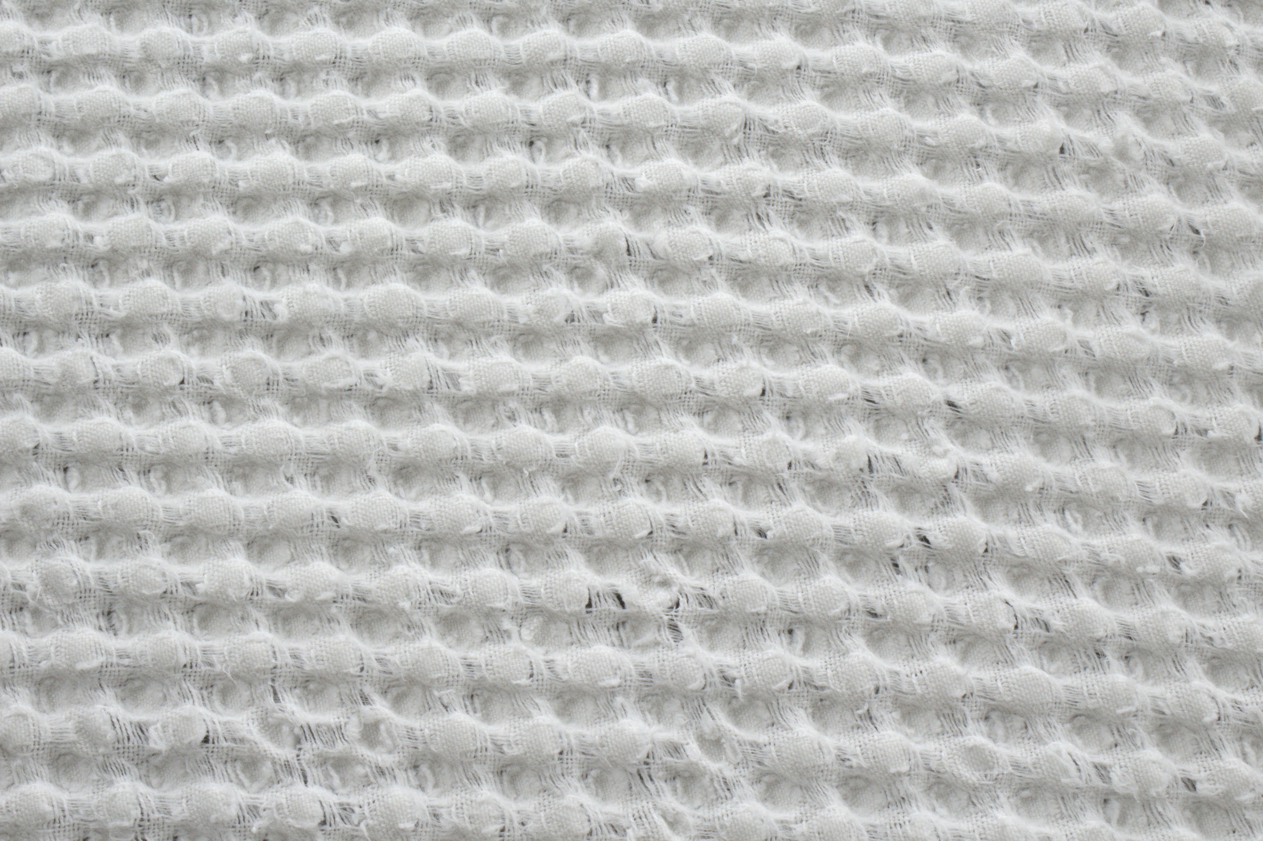 Waffle weave modern bedcover